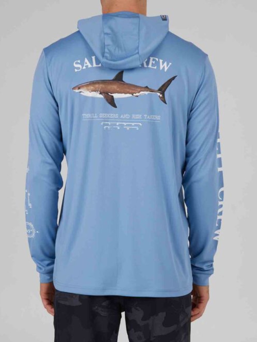 SALTY CREW Bruce Hooded Sun Shirt